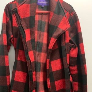 Madden Girl Checker Board Coat